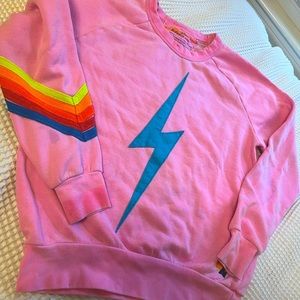 Aviator nation discontinued super rare crewneck, they dye bleed a little bit